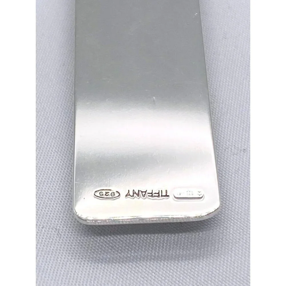 Tiffany & Co Sterling Silver 925 18K Money Clip 19.4 Grams